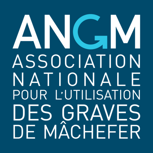 Logo ANGM - Association Nationale pour l'utilisation des graves de mâchefer